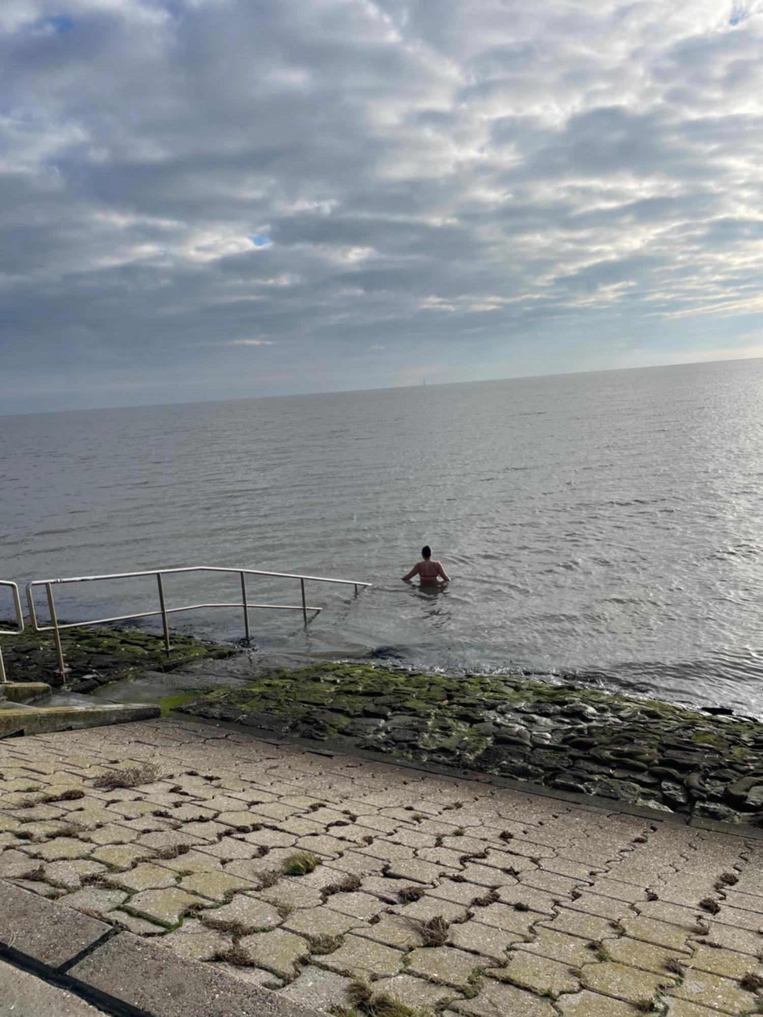 Haus Meerauszeit - Erholung An Der Nordsee Schweiburg Eksteriør bilde